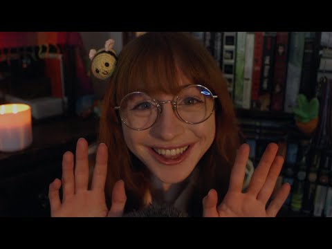 CAN WE BE BEST FRIENDS please?! (asmr)(personal attention, finger tracing, dinosaurs!)