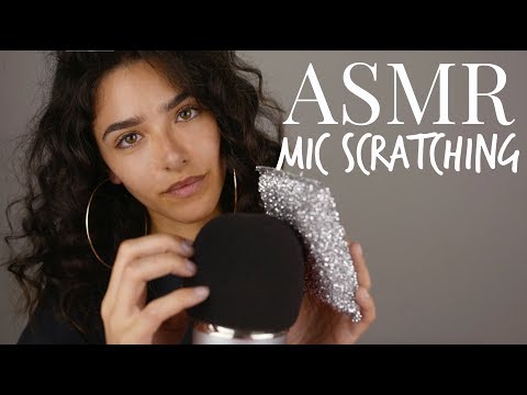 ASMR MIC SCRATCHING (+ some triggers words...)