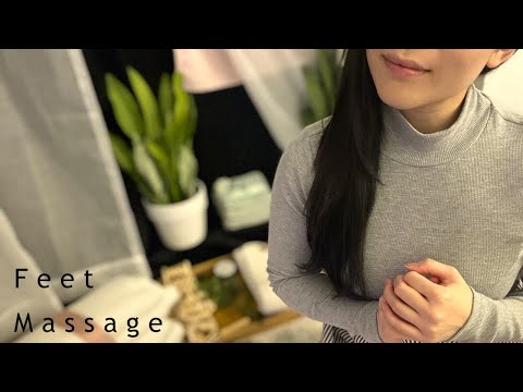 ASMR | Let Me Relax Your Painful Feet For DEEP SLEEP