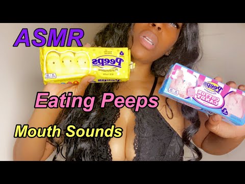 ASMR | Eating Peeps W/ Mouth Sounds
