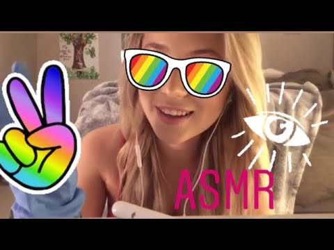 ASMR Cleansing your negative energy (Water sounds, tapping, personal attention, face brushing) 💗
