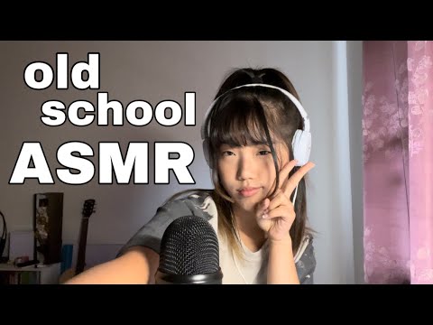 old school style ASMR: slow whispering, mic brushing, lip gloss, &more!