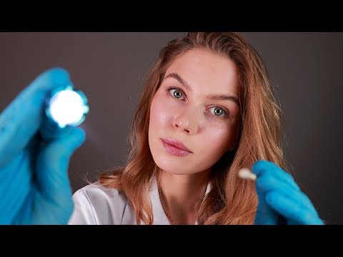 [ASMR] Relaxing Face Examination.  Medical RP, Personal Attention
