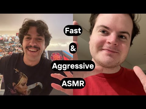 ASMR *ACTUALLY* Fast and Aggressive Lofi Triggers ft. @UnavoidableASMR