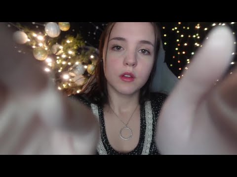 ASMR - Holiday Spa Treatment - Facial massage and skincare application on your face/camera roleplay