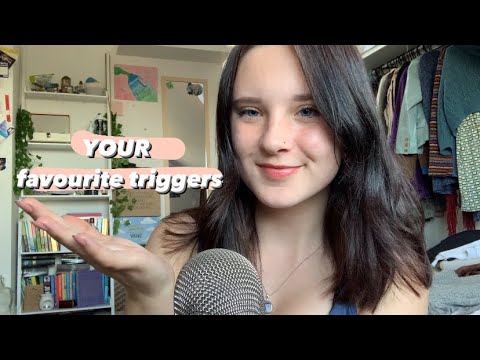 YOUR favourite ASMR triggers ❤️(5k special)