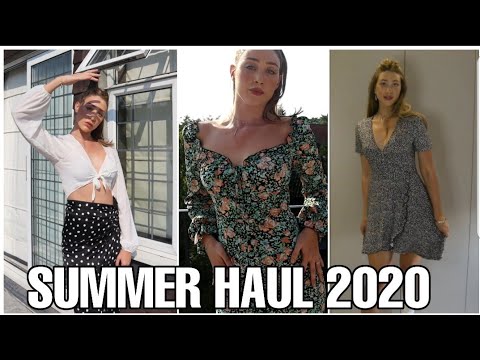 SUMMER HAUL 2020 | Nasty Gal, Zara, Bershka, Pull&Bear, I saw it First