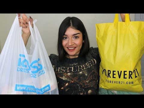 ASMR Try On Clothing Haul | Fabric Sounds, Scratching, Whispering