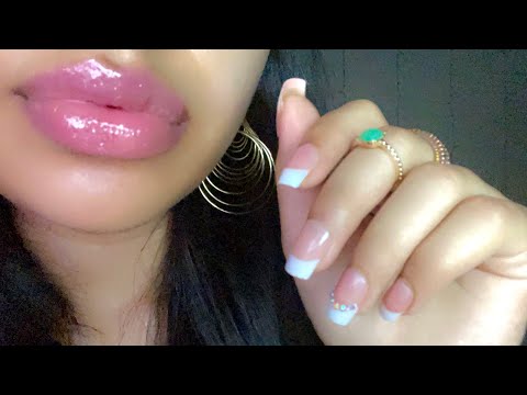 ASMR~ Mean Girl Does Your Makeup In School Bathroom (WET Mouth sounds & Gum Chewing)