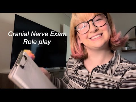 ASMR ♡ Cranial Nerve Exam Roleplay 👩🏼‍⚕️