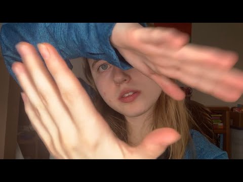 Gum Chewing and FAST Hand Movements ASMR (No Talking 🤐)