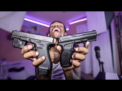 ASMR | ** REAL Gun Vs BB Gun FACE OFF** For SLEEP And Relaxation Whispers ,Tapping soothing