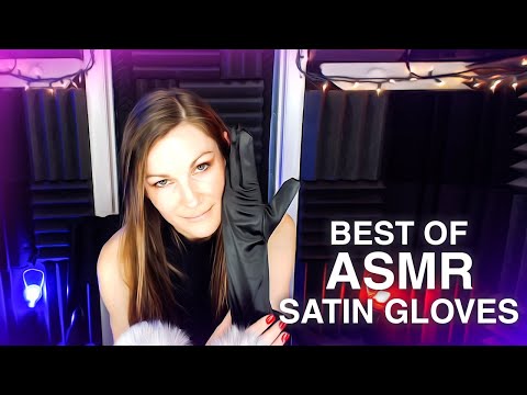 Best of ASMR Satin Gloves (Compilation)