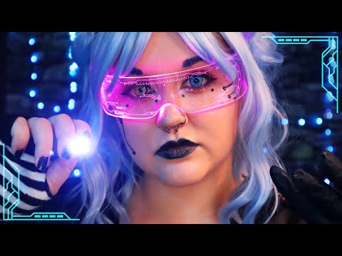 Cyberpunk ASMR | Changing Your Face (Personal Attention Face Customization Roleplay)