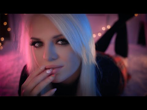 Girlfriend Does ASMR on YOU | Mouth Sounds, Kisses, Visual Triggers