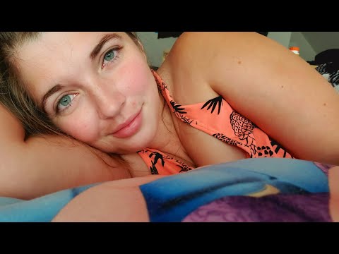 Morning Snuggles + Positive Affirmations + Pillow Scratching + Hand Movements ASMR Triggers RP