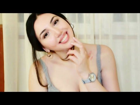 ASMR Close Up Whisper ❤ Chit Chat & Tapping In BedRoom