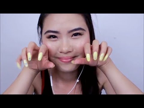 ASMR ~ Doing My Nails w/ Tapping & Up Close Whispering