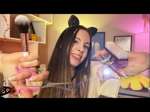 Fastest ASMR - Dentist, Ear Cleaning, Hairdresser, Beautician, Cranial Nerve Exam (Fast& Aggressive)
