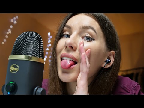 ASMR | fast mouth sounds, hand sounds and hand movements