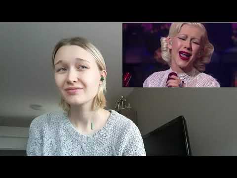 Christina Aguilera - You Lost Me (on Letterman) | REACTION
