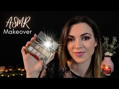 [ASMR] Fast & Aggressive Makeover | Doing your Make-up | Close up Personal Attention Roleplay