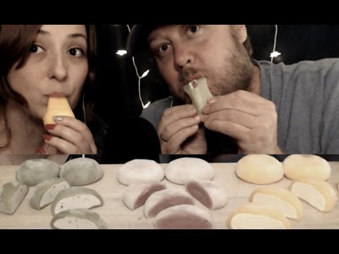Eşimle İLK DEFA MOCHI ASMR Deneme 🇺🇸🇹🇷| Mukbang | Yemek Sesleri | Eating Sounds | Türkçe Asmr