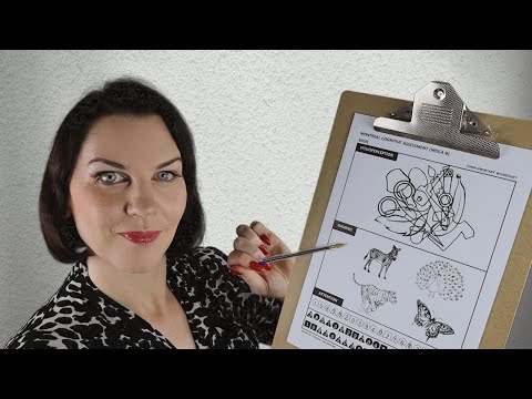 ASMR Cognitive Test (Part 2, follow my instructions, relaxing tests, personal attention)