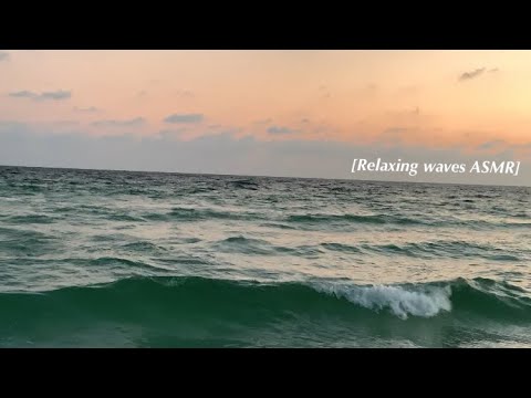 Soft music and relaxing wave sounds [ASMR]