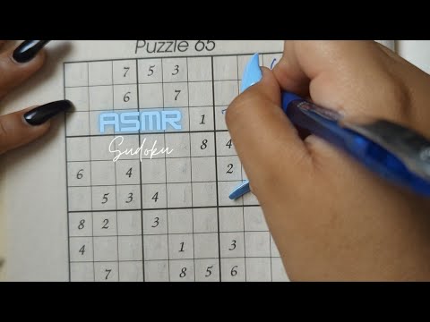 ASMR - Let's Do A Sudoku!!