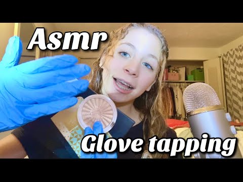 Asmr Rubber Glove tapping and triggers 🧤