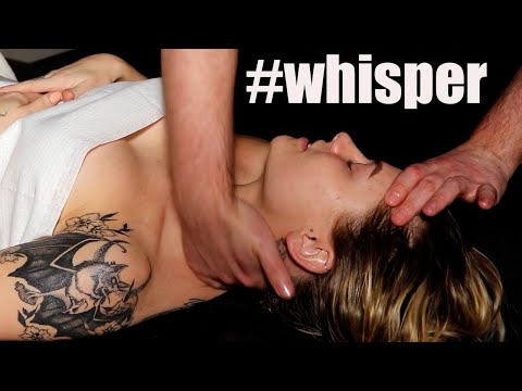 Whisper ASMR | Neck, Chest And Shoulder Massage