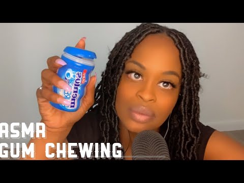 ASMR | Gum Chewing + Mouth Sounds