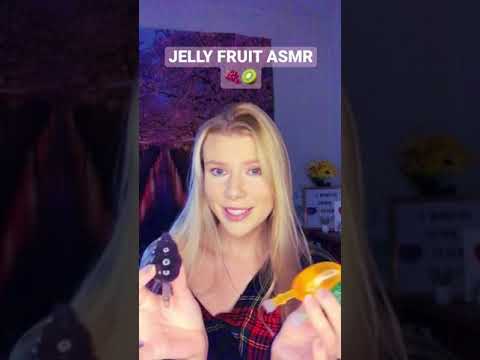 TikTok Jelly Fruit Challenge!  *ASMR* EATING SOUNDS