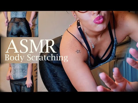 ASMR Scratching my Snake outfit to help you RELAX ~
