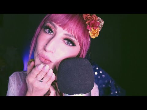ASMR - Whispered Countdown and Gentle Kisses For Sleep | Soft Hand Movements