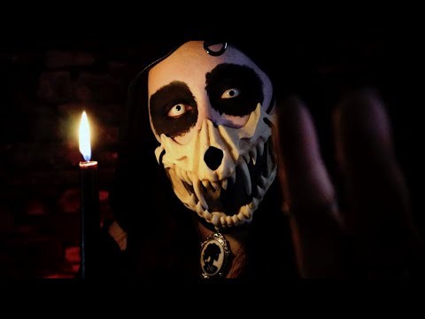 ASMR The Skeleton Witch Removes an Evil Spirit (Plucking, Layered Whispers, Follow my Instructions)