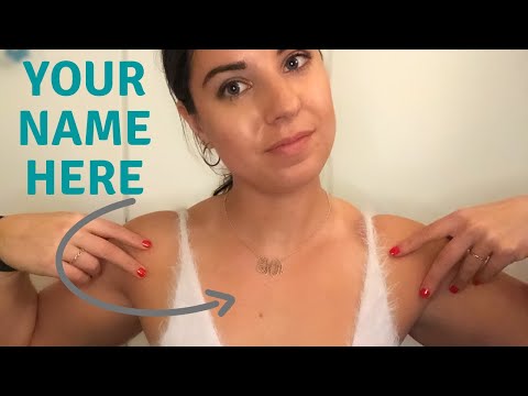 ASMR Letter Tracing - Names Edition