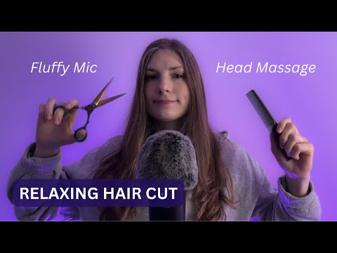 ASMR Relaxing Hair Cut (Roleplay)