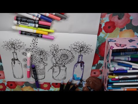 1HR ADULT COLORING ASMR CHEWING GUM SOUNDS