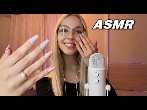 ASMR Glass Tapping With Fake Nails (Tapping and Rambling)