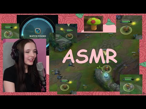 [ASMR] Cute rat throws mushrooms on you... [League of Legends gaming Whispered and no tilting]