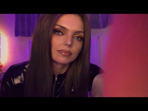 ASMR ~ Girlfriend in Catsuit takes care of you 🖤 | Personal attention RP | Whispering