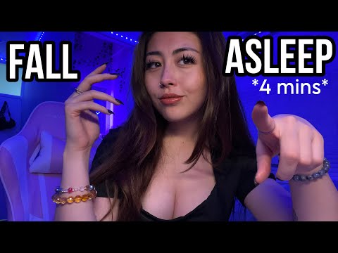 ASMR that makes you fall asleep in 4 MINUTES! 😴💤 (fast and aggressive!!)