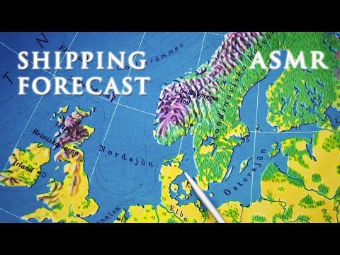 ASMR Shipping Forecast | Deep Voice Reading in Swedish | Svenska Sjörapporten