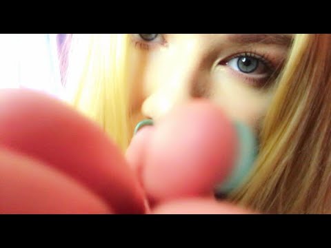 VERY Up Close Personal Attention/ Inaudible Whispers & Lens Tapping*ASMR*