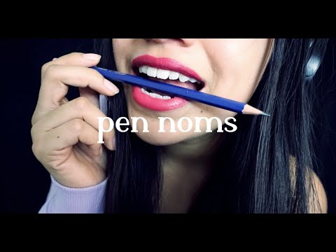pen noms and nibbles | Azumi ASMR