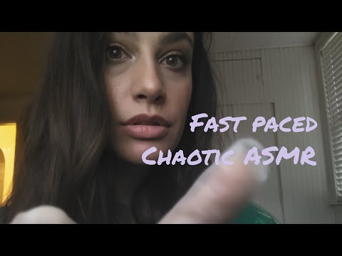 ASMR Chaotic Fast Paced Personal Attention