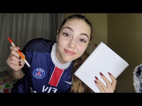 ASMR | POV I'm Your Biggest Fan (Personal Attention)