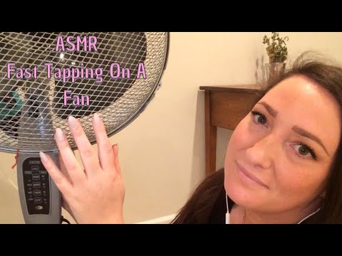 ASMR Fast Tapping On A Fan